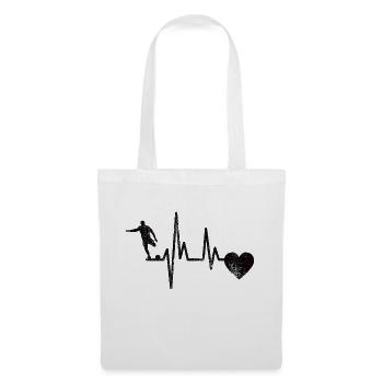 Football Coach Football Heart Rate Football Player - Tote Bag - white - Front