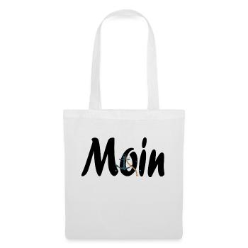 Moin nach Hamburg - Stoffbeutel - Weiß - Vorne
