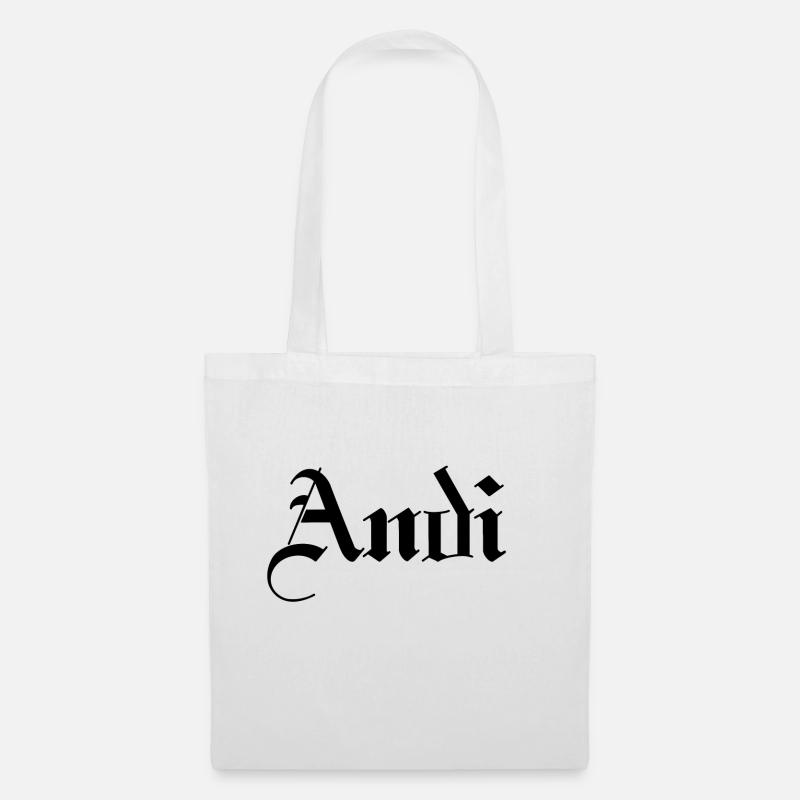Andi - Stoffbeutel - Weiß