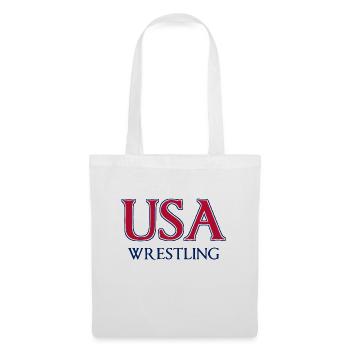 USA Wrestling - National Colors - United States - Stoffbeutel - Weiß - Vorne