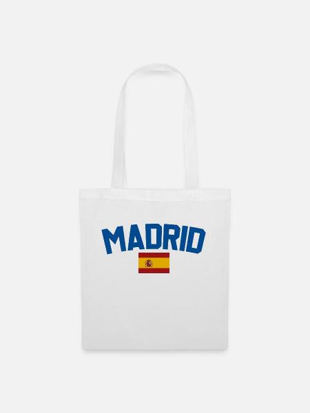 Madrid - Stoffbeutel - Weiß