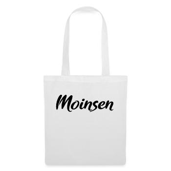 Moinsen Black - Stoffbeutel - Weiß - Vorne