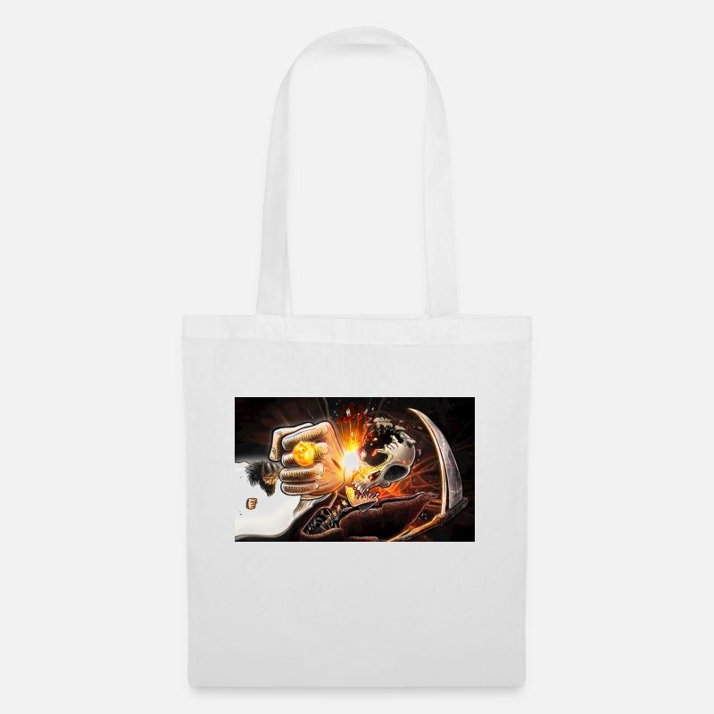 La mort de la Mort - (Rectangle) - Sac en tissu - blanc