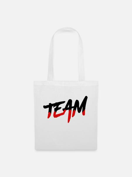 team - Stoffbeutel - Weiß