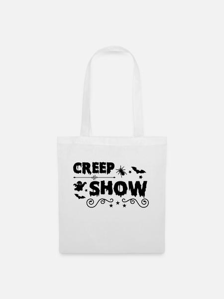 creep show - Stoffbeutel - Weiß