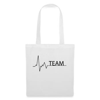 Heartbeat Team - Tote Bag - white - Front