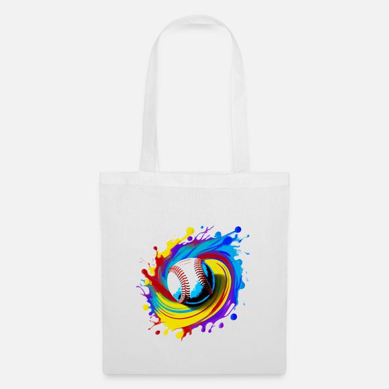 Baseball - Tote Bag - white