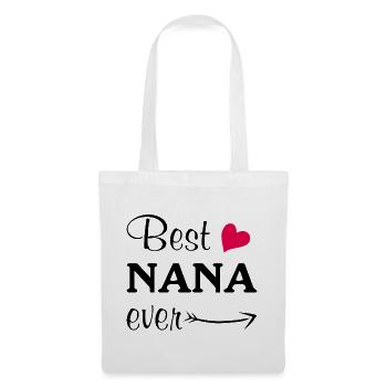 Best nana ever - Tote Bag - white - Front