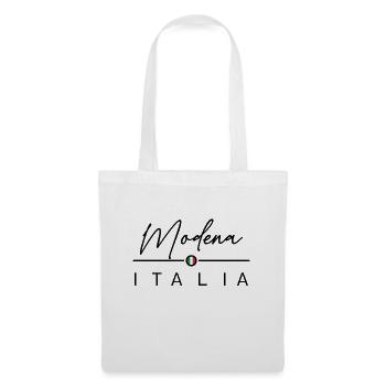Italia - Modena - Italien - Italy - Stoffbeutel - Weiß - Vorne