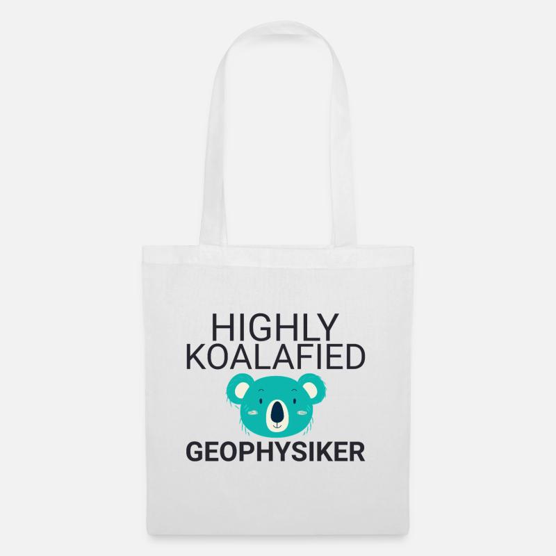 Geophysiker Koalafied Geophysik - Stoffbeutel - Weiß