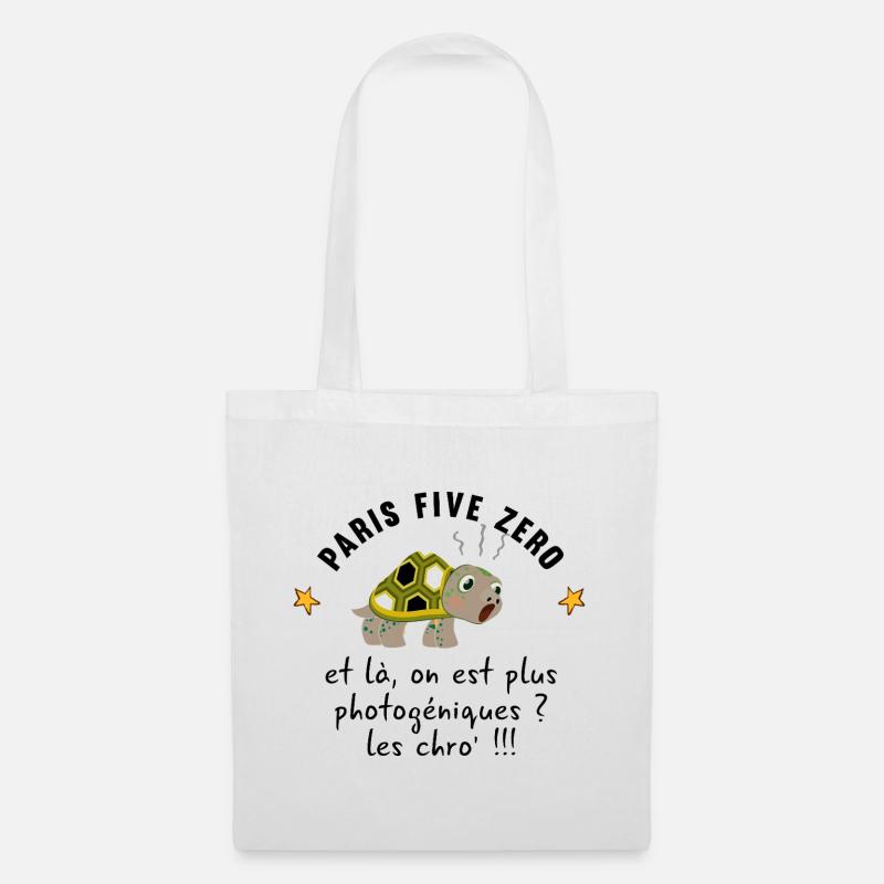 Paris_five_zero - Tote Bag - white