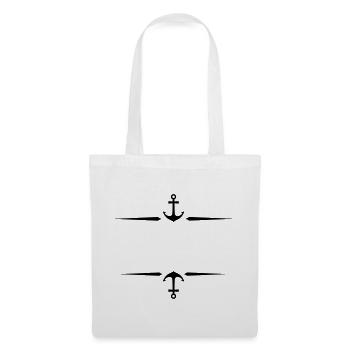 Anchor icon - Tote Bag - white - Front