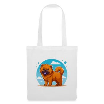 Chow-Chow (bande dessinée) - Sac en tissu - blanc - Devant