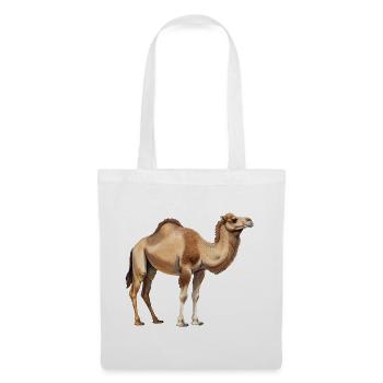 Kamel im aquarell Stil Geschenkidee  - Stoffbeutel - Weiß - Vorne