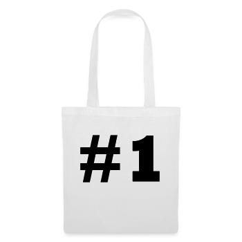 1 - Sac en tissu - blanc - Devant