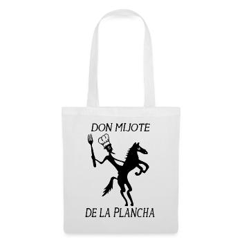 Don Mijote De La Plancha ! - Sac en tissu - blanc - Devant