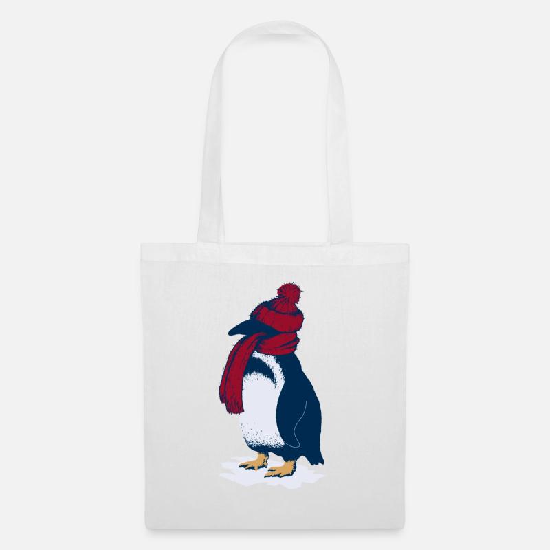 Penguin - Stoffbeutel - Weiß