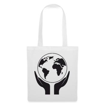 Save our planet - Tote Bag - white - Front