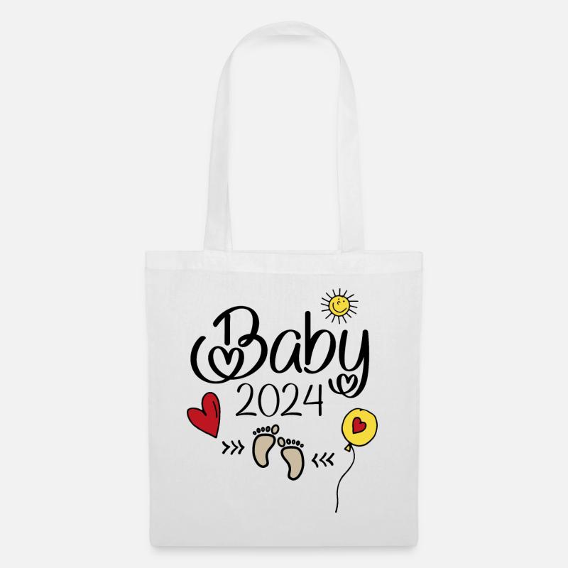 Baby geboren 2024 - Mulepose - hvid