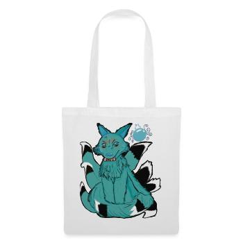Hoshi no tama de Kitsune - Tote Bag - white - Front