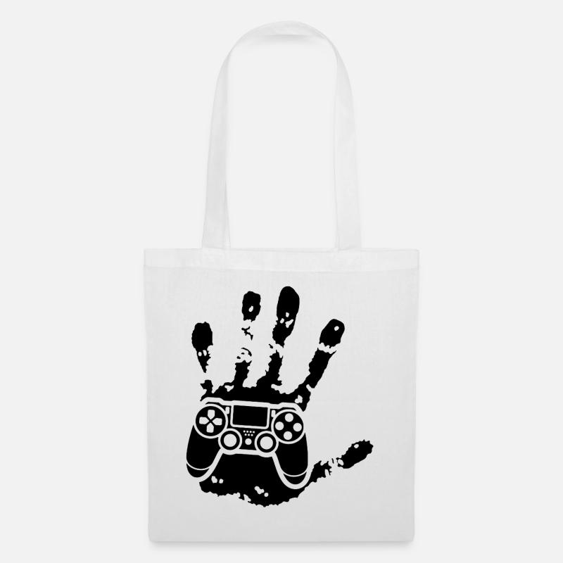 Der Gamer in dir (Schwarz) - Stoffbeutel - Weiß