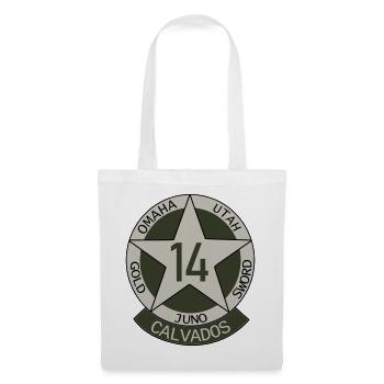 Insigne Militaire Calvados 14 - Sac en tissu - blanc - Devant