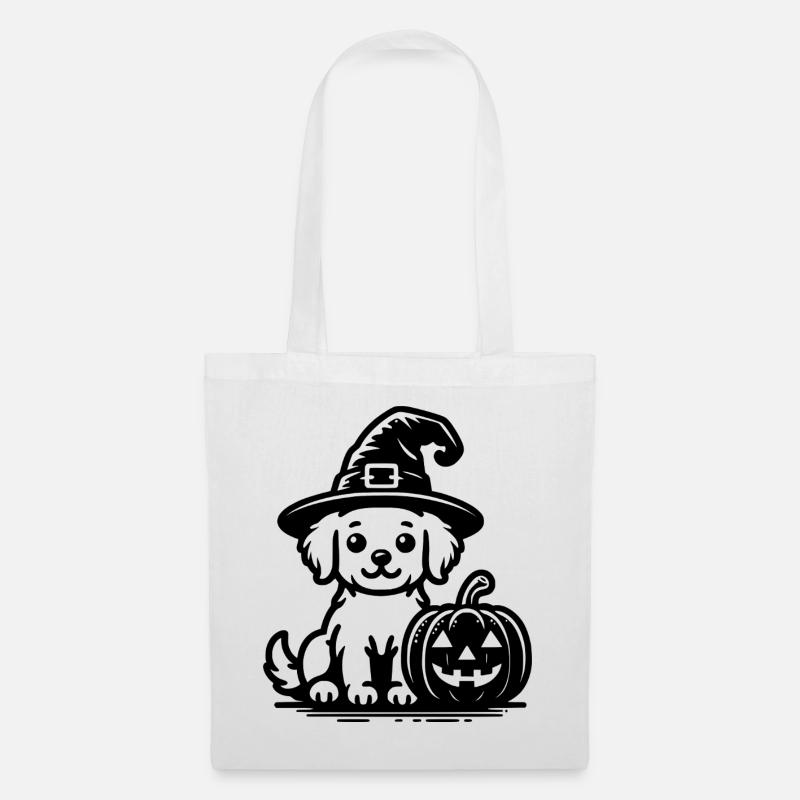 Paws & Pumpkins - Tote Bag - white