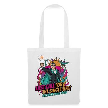 Last call for single life - Tote Bag - white - Front