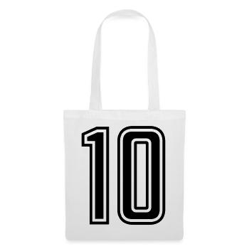10 - Stoffbeutel - Weiß - Vorne