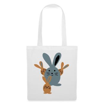 Ostern - Stoffbeutel - Weiß - Vorne