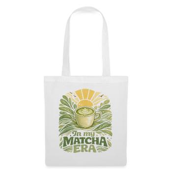 À mon époque du matcha - Sac en tissu - blanc - Devant