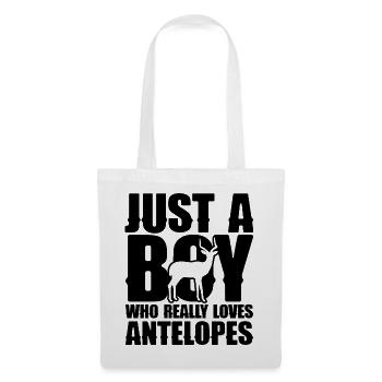 Antelope Silhouette Funny Saying - Tote Bag - white - Front