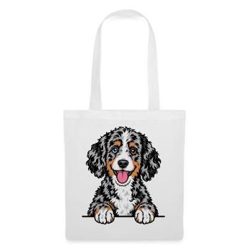 Aussiedoodle - Stoffbeutel - Weiß - Vorne