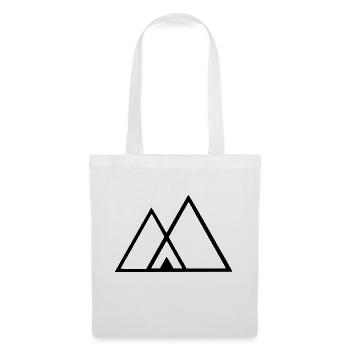 Mountains - Cool minimalist mountains design - Tote Bag - white - Front