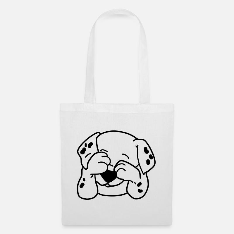Bébé animal - Sac en tissu - blanc