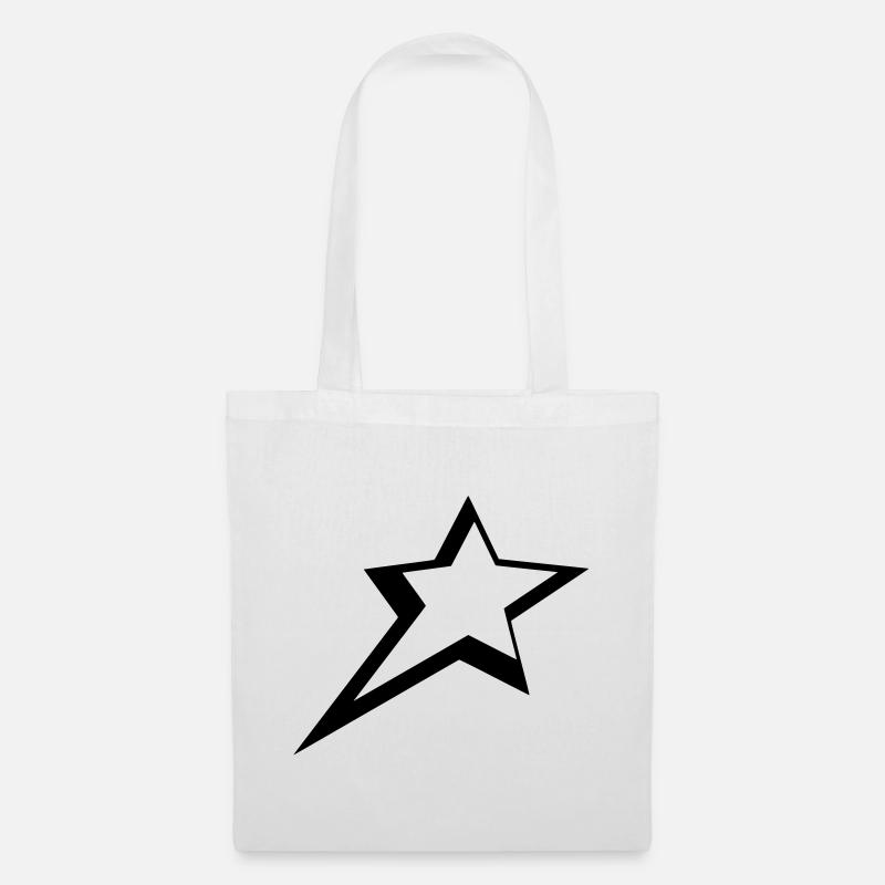 stars - Tote Bag - white