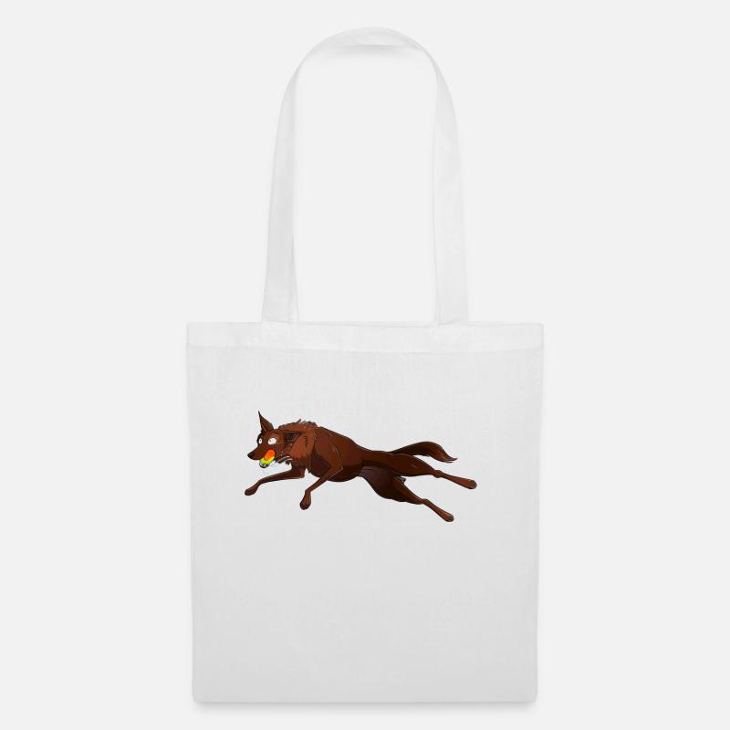 Kelpie Flyball - Tote Bag - white