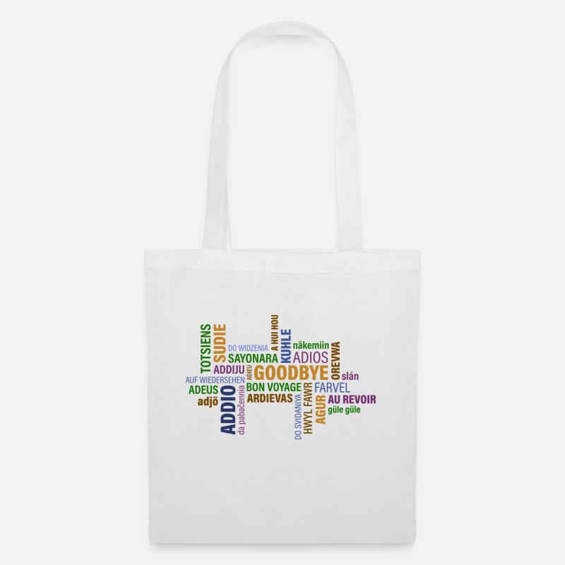 Goodbye - Tote Bag - white