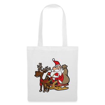Santa Claus Christmas Santa - Tote Bag - white - Front