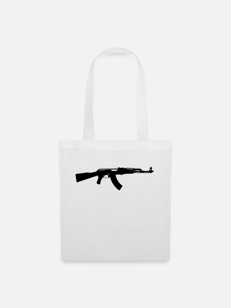 ak47 - Stoffbeutel - Weiß