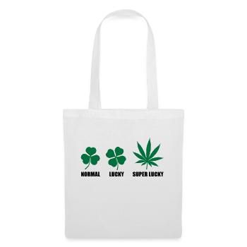 Super Lucky - Sac en tissu - blanc - Devant