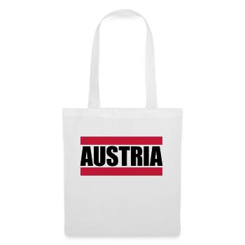 Cool Austria Design - Stoffbeutel - Weiß - Vorne