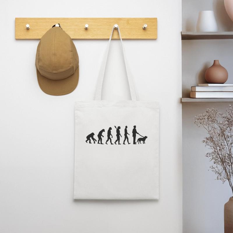 Evolution Dog Tote Bag