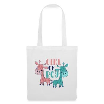 Girl or Boy, Baby - Tote Bag - white - Front