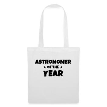 Astronomie / Astronom / Astronomy / Astronomer - Stoffbeutel - Weiß - Vorne