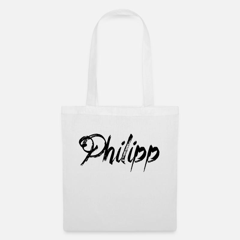 Philipp - Stoffbeutel - Weiß