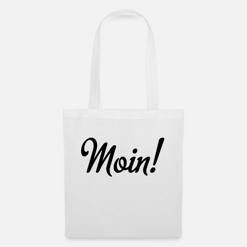 Moin! - Stoffbeutel - Weiß