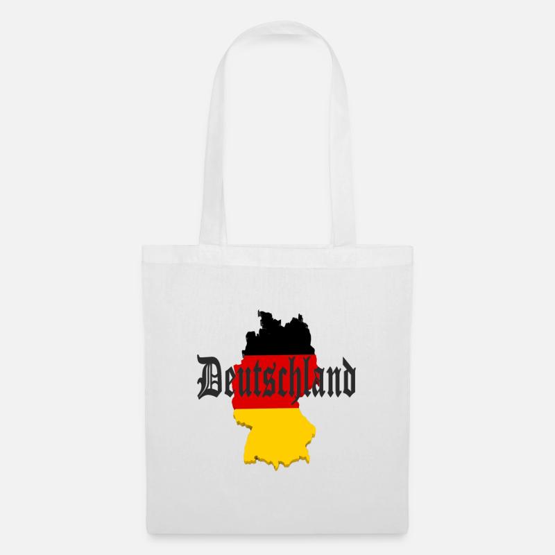 Deutschland Design - Stoffbeutel - Weiß