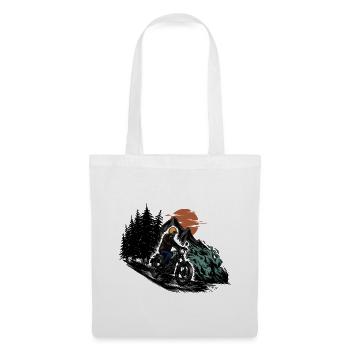Freerider Moto Montagne - Sac en tissu - blanc - Devant