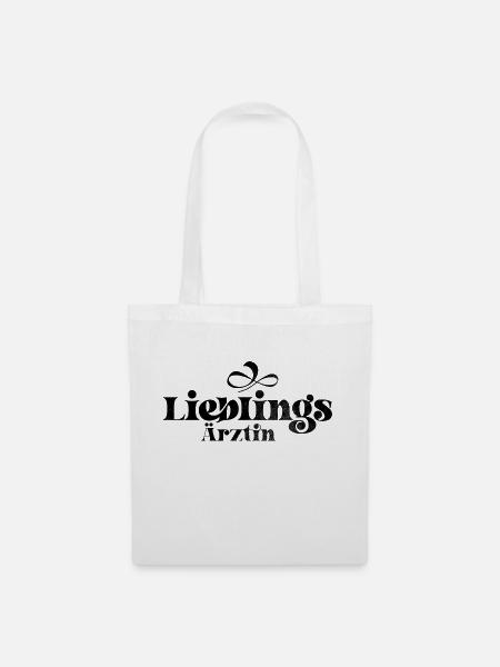 Lieblings Ärztin - Stoffbeutel - Weiß